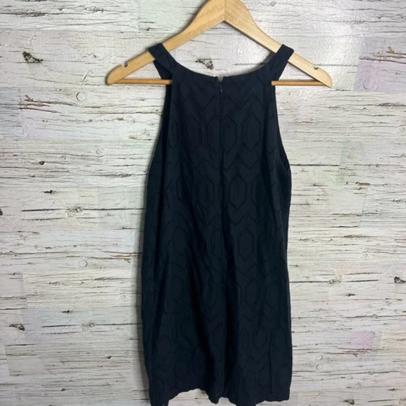 Banana republic blue dress midi dress size 6 - Picture 8 of 8